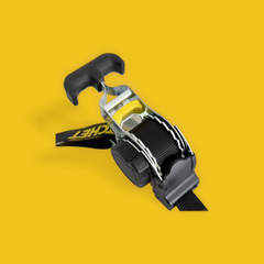 Rapid Ratchet - Silver - Auto Retractable Ratchet Strap