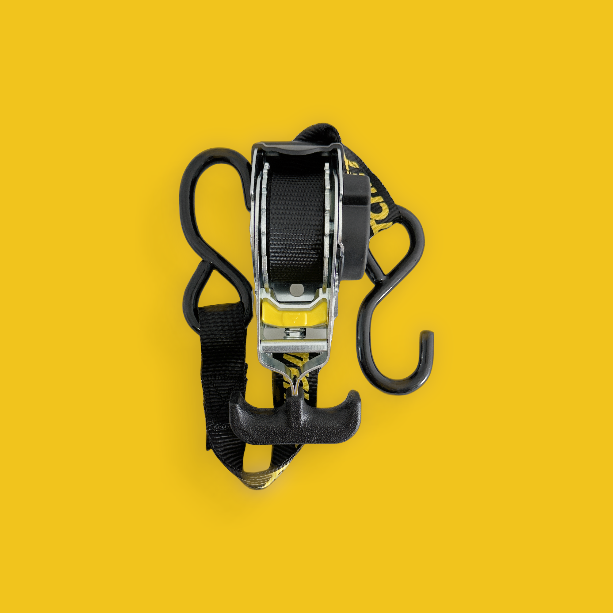 Rapid Ratchet - Silver - Auto Retractable Ratchet Strap