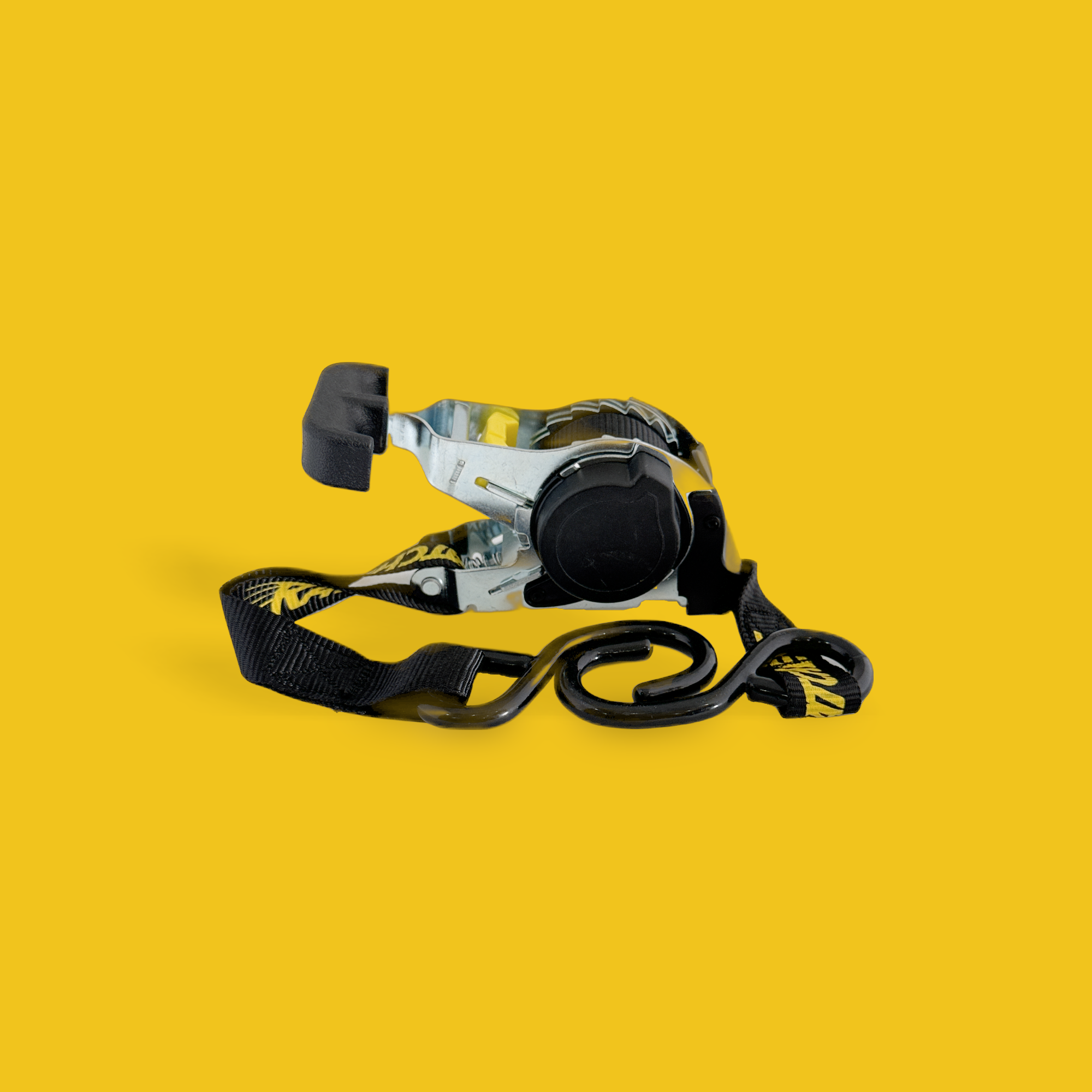 Rapid Ratchet - Silver - Auto Retractable Ratchet Strap
