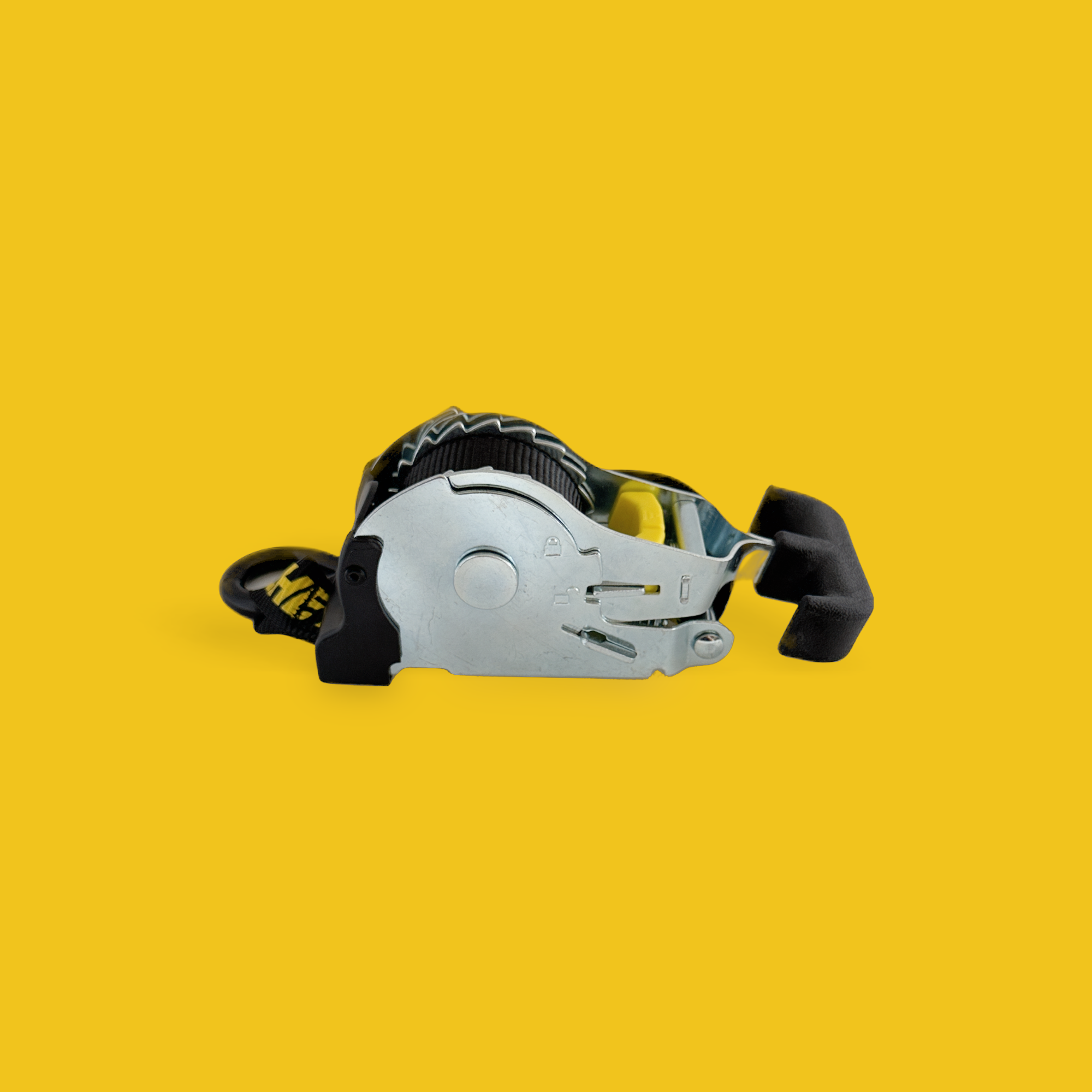 Rapid Ratchet - Silver - Auto Retractable Ratchet Strap