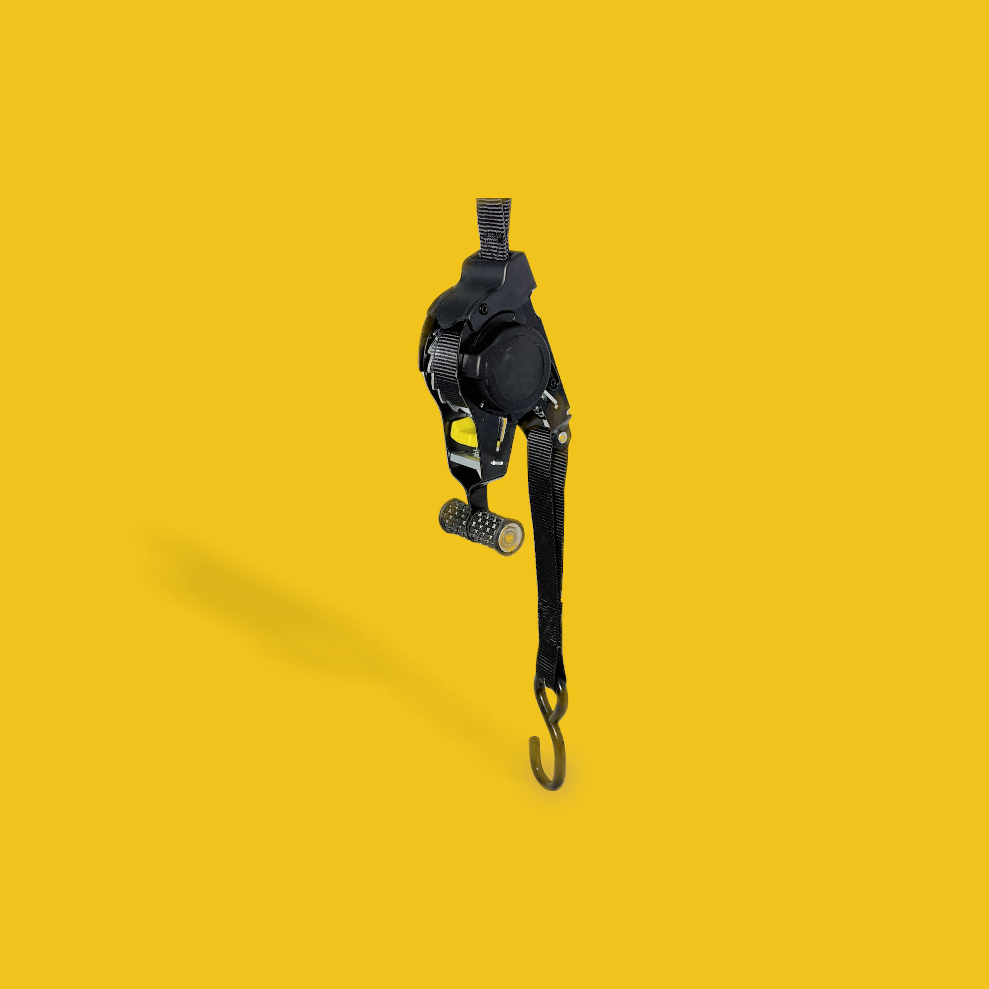 Rapid Ratchet - Black - Auto Retractable Ratchet Strap